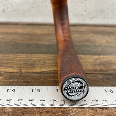 Vintage Nitto Pearl 9 NJS Stem Keiren Leather Wrap Handlebar