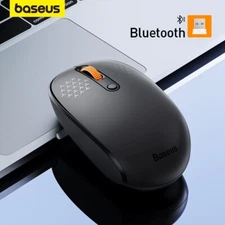 Baseus F01B Mouse Wireless Bluetooth5.0 Mouse 1600 DPI Silent Click For MacBook