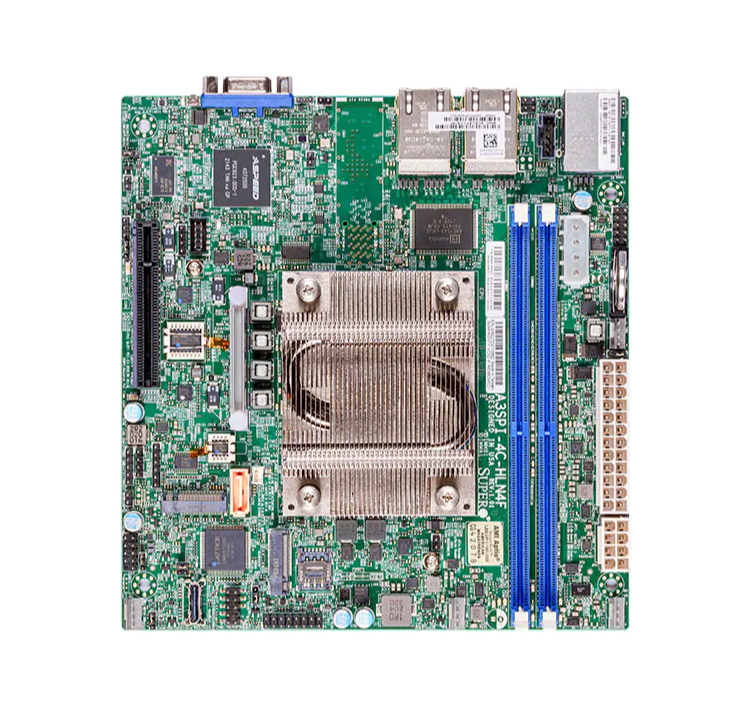 ✓Supermicro MBD-A3SPI-8C-HLN4F-(O/B) Motherboard Intel Atom