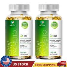 Saw Palmetto Extract 1000mg Prostate Supplement Urinary Men Health 240 Capsules