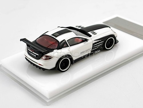 Modellino VMB scala 1:64 bianco per Benz SLR Hamann Coupè Racing Sport resina pressofusa - Foto 3 di 7