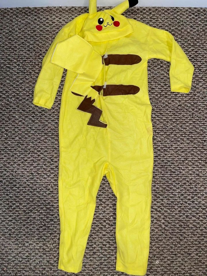 Disfraz Halloween Pokémon Pikachu Niño Mediano 8 - 10 Foto 3 de 4