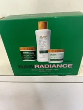 RAW SUGAR RAW RADIANCE  BODY BUTTER SUGAR SCRUB BODY WASH NEW IN BOX