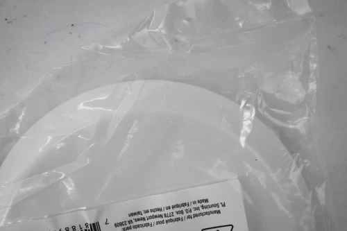 ProFlo Plastic 4-1/4" Flat Access Cleanout Cut Off Cover Plate White PFFAC4W - Picture 6 of 8