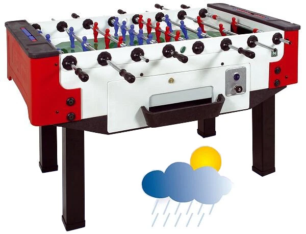 Outdoor Tischkicker Kickertisch Storm F-3 mit Münzeinwurf - Bild 1 von 1