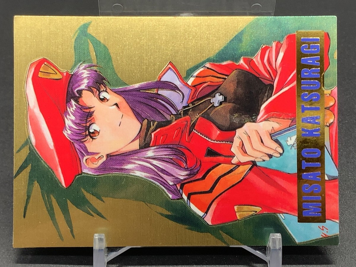 Misato Katsuragi SP4 Neon Genesis Evangelion Card Bandai 1996
