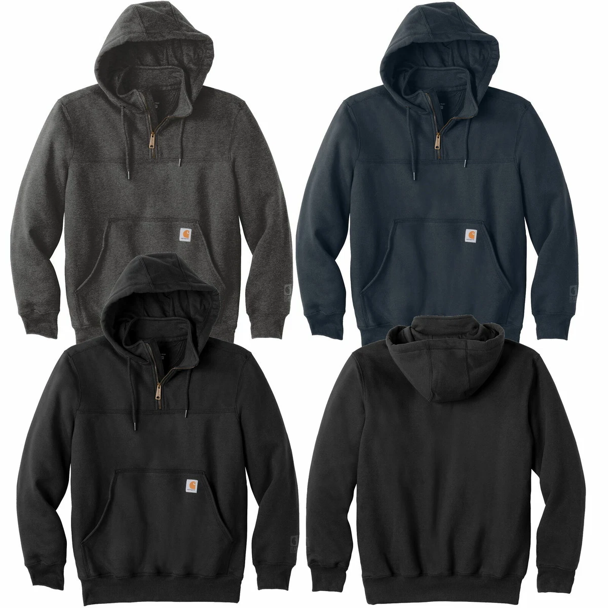 Carhartt Mens Rain Defender Paxton Heavyweight Hooded Sweatshirt