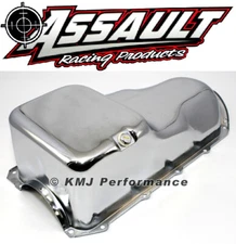 59-81 Pontiac 350 455 Chrome Oil Pan - Stock Capacity 301 326 389 400 421 428 V8