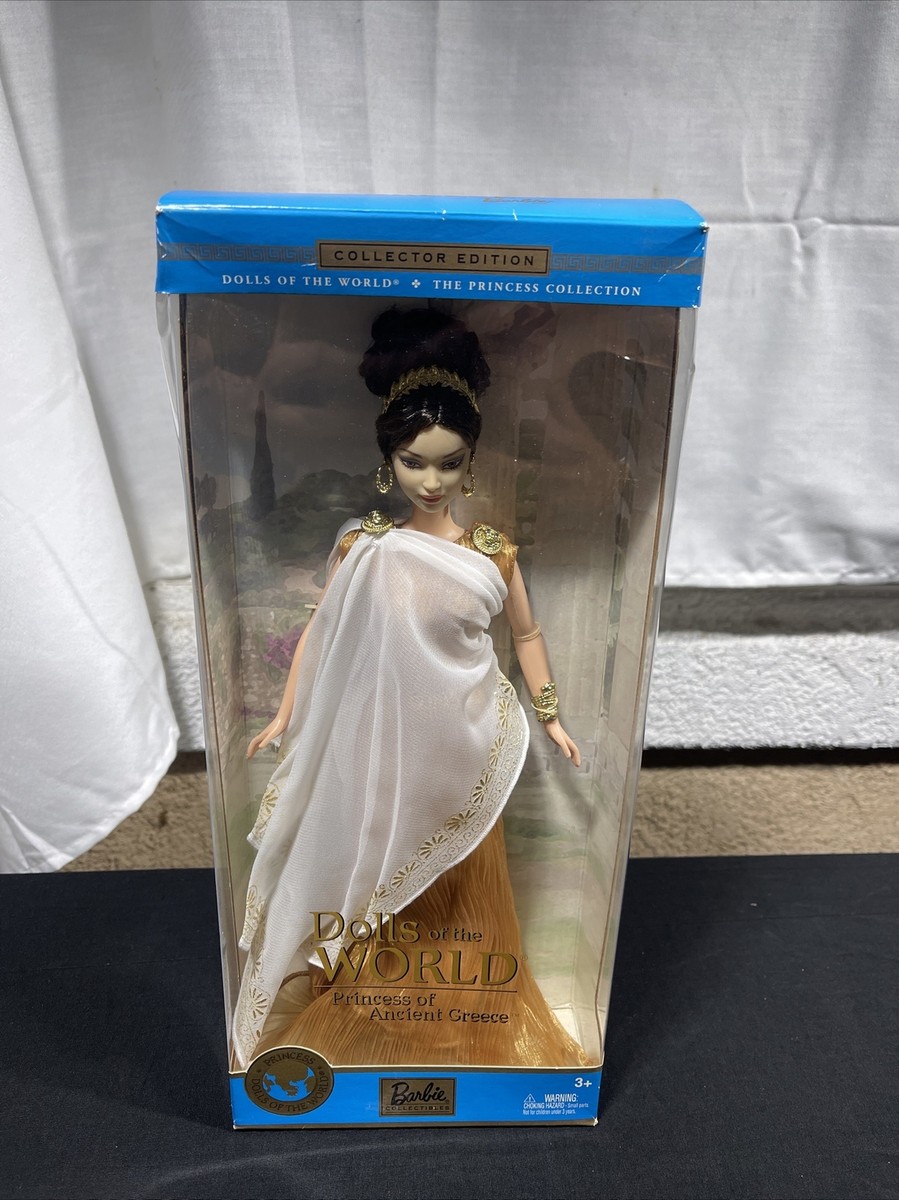 バービー  princess Barbie 2003 Mattel Barbie Dolls of the World Princess of Ancient Greece