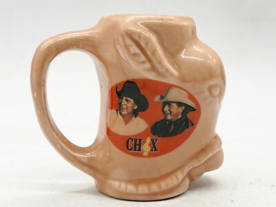 VINTAGE MONTANA GRILL CHURRASCARIA BÜFFEL BISON HEISSE SAUCE TASSE KRUG DEKANTER