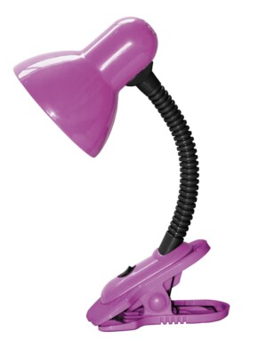 Rabalux 4259 Tischleuchte Dennis, E27-Kunststoff, rosa, Standard, 34cm