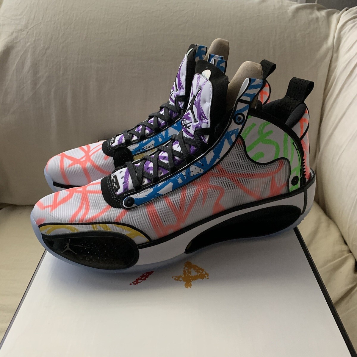 zion williamson air jordan 34 noah coloring book - new size zion williamson air jordan 34 noah coloring book - new size