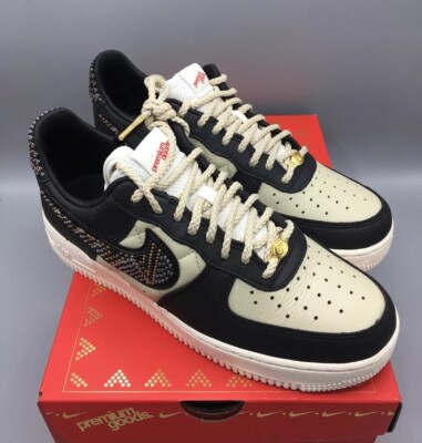 Nike Air Force 1 Low SP Premium Goods The Sophia EU 43 US 9,5 Black Sail Neu OVP