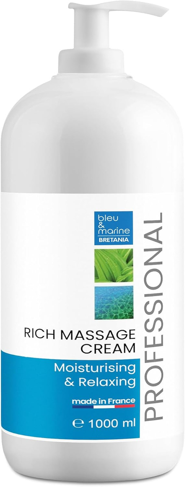 Bleumarine Bretania - Crema Da Massaggio Professionale 1000Ml | Ricca Di Vitamin