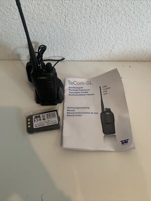 Team TeCom SL UHF Betriebsfunk 450-470Mhz 16Kanal programmierbar bis 4 Watt