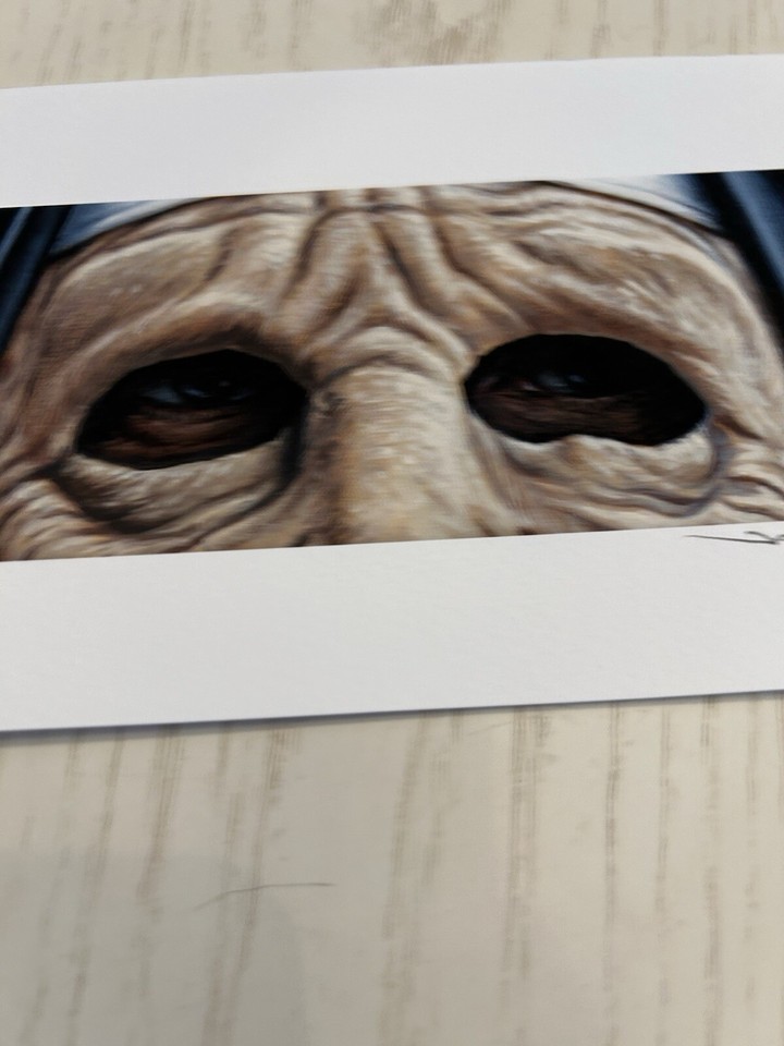 Jason Edmiston SOLD OUT The Town NUN MASK Eyes Without a Face Print ...