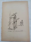 POULBOT ENGRAVING WAR 1914 BELGIUM CARICATURE HUMOR BOCHE PATRIOTISM P103