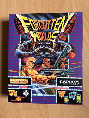 Forgotten Worlds Atari ST Spiel Capcom OVP voll funktionsfähig Game