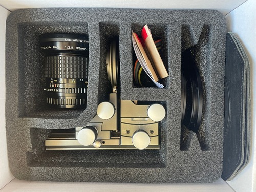 Cambo Actus view camera Titanium finish body, lenses, bellows & Sony-E Mount - Picture 3 of 13