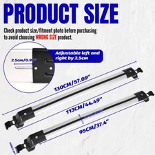 For Honda Fit 2010-2020 Top Roof Rack Cross Bar Luggage Cargo Carrier W/ Lock CT