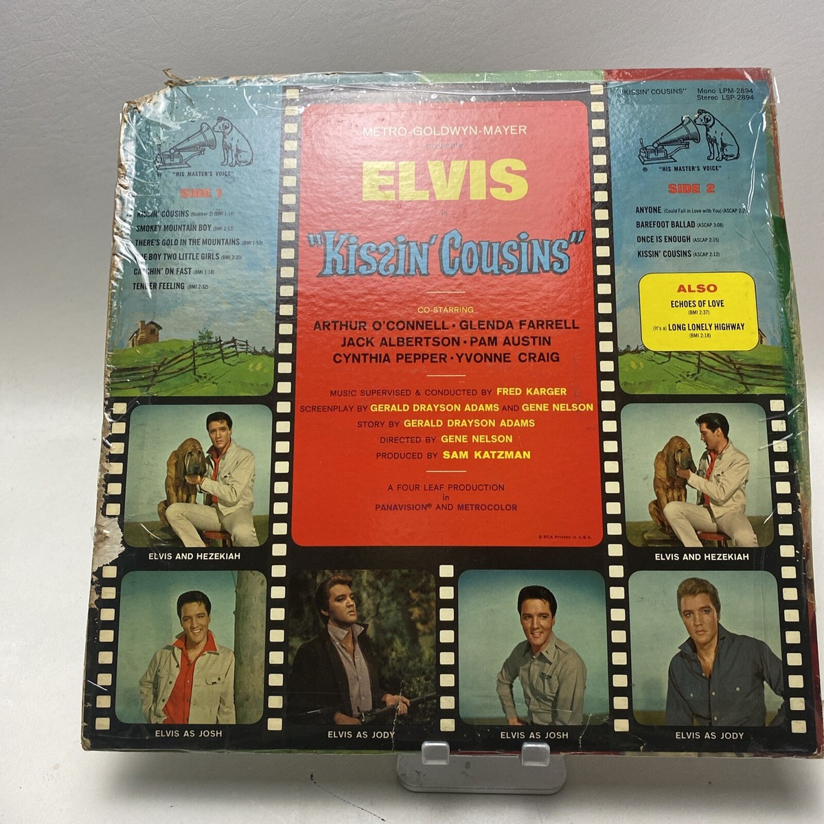 Rare ELVIS PRESLEY Kissin' Cousins Original 1964 RCA Mono LP