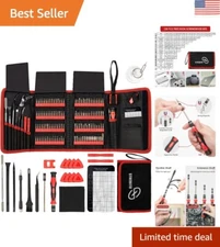 Professional 142-Piece Electronics Precision Screwdriver Set with Magnetic Tools