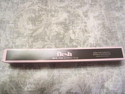 Flesh  04 PEACHY BEIGE  Hide The Evidence Double-Ended Double-Duty Concealer NIB