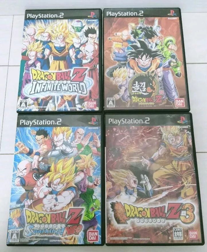 Dragon Ball Z Budokai Tenkaichi 3 2 1 Super Infinite World PS2