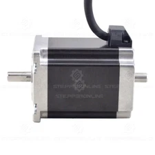 Nema 23 Stepper Motor Dual Shaft 262oz.in Φ8mm Shaft 2.8A Bipolar 57x76mm CNC
