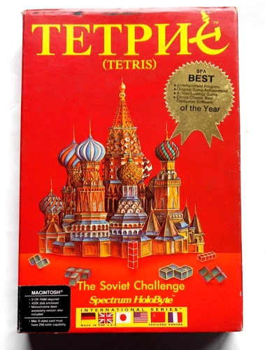 JEU MAC - TETRIS THE SOVIET CHALLENGE - big box