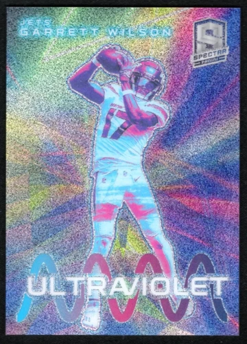2023 Panini Spectra Ultraviolet #UV-GW Garrett Wilson Case Hit SSP