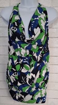 The Limited Sleeveless Blouse Size Small Floral Secretary Geek Sophisticated