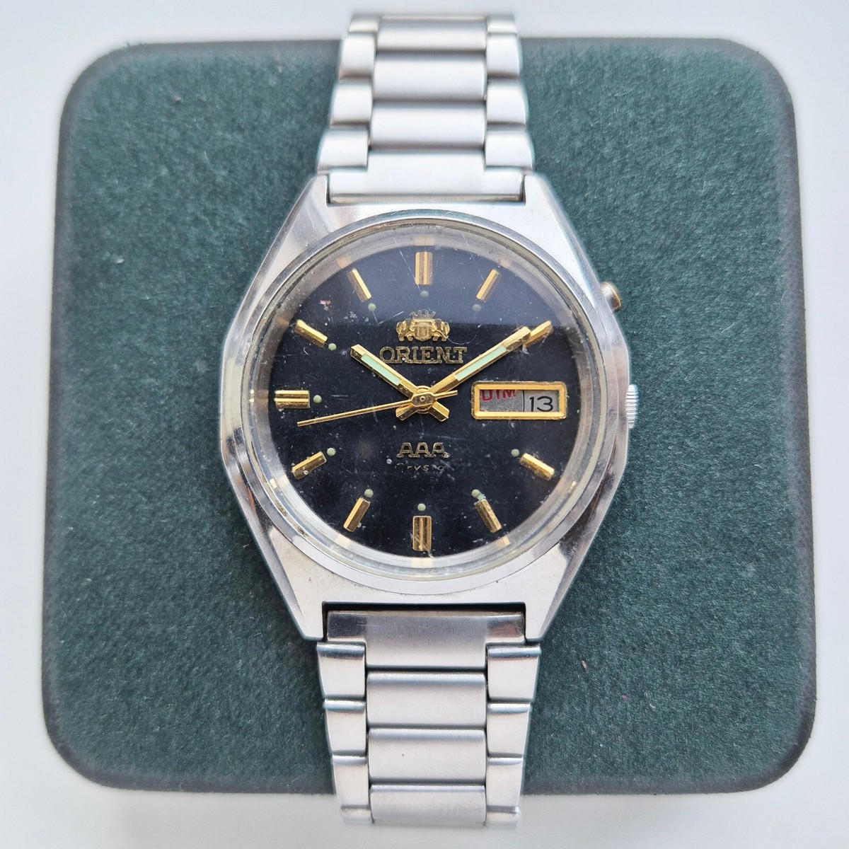 Vintage ORIENT tristar 3 star AAA EA 469LD4-71 CA Japan Men