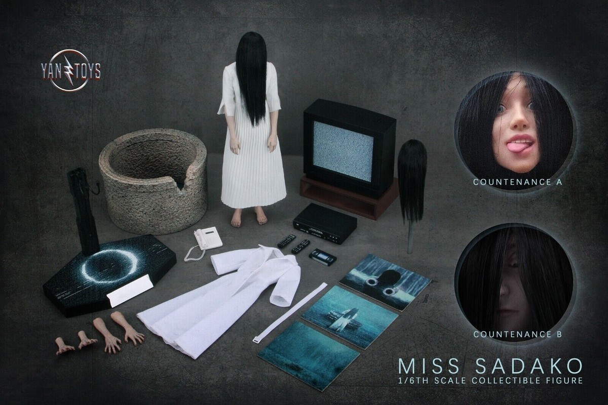 YANTOYS 1/6 ミス サダコ JR08 Miss Sadako New YANTOYS 1/6 JR08 Ring MISS Sadako 12