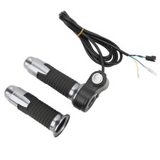 Grey 1 Pair 12V 99V Throttle Grips Universal Throttle Accelerator ZK