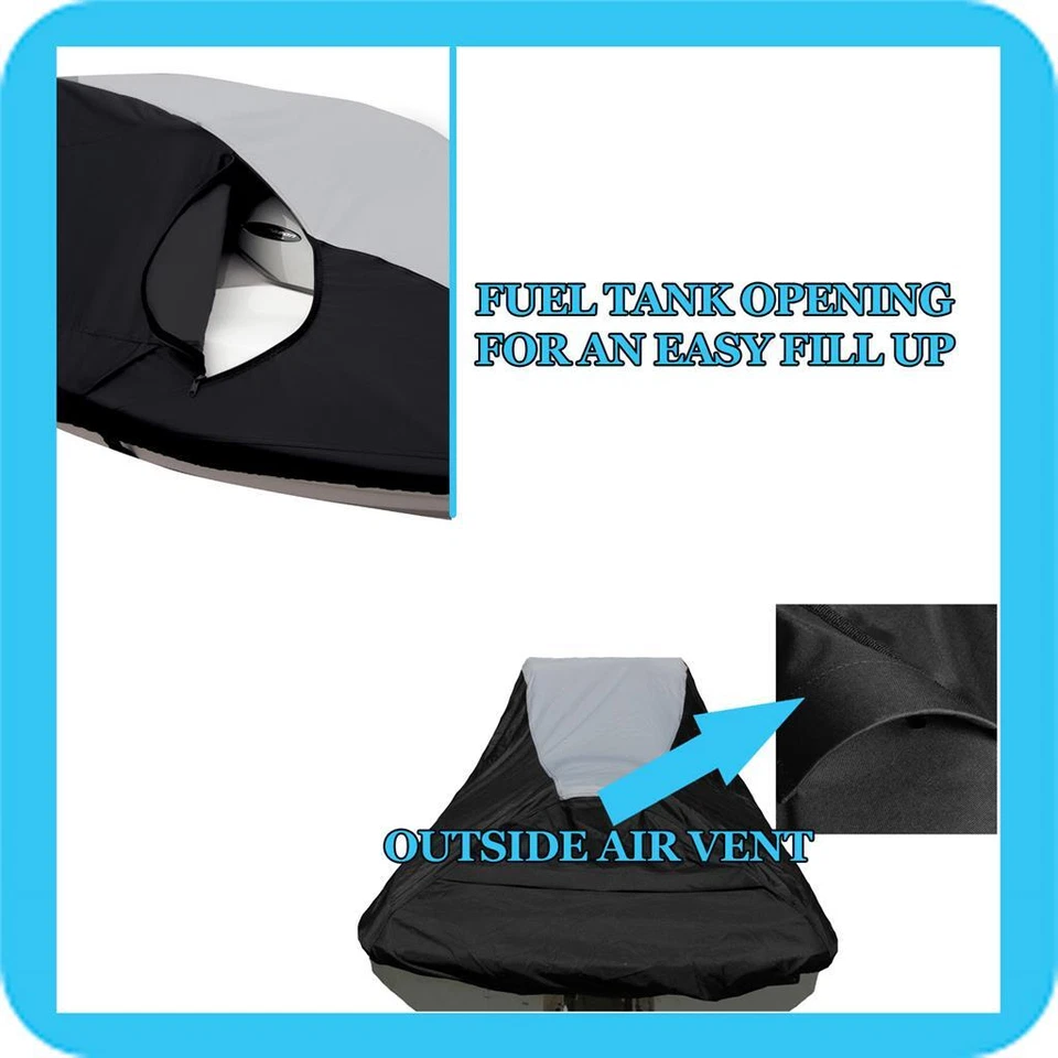 Capa de jet ski para embarcação Yamaha Waverunner FX Cruiser HO 2005-2012 JetSki - Imagem 4 de 4