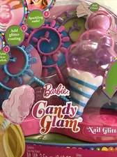 Barbie CANDY GLAM Nail Glitterizer Playset