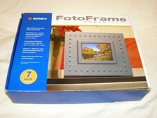 Siren FotoFrame 7in Digital Photo Frame Compact Flash MMC SD Cards New In BOX