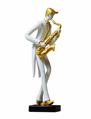 Amoy-Art Musica Statua Musicista Figurina Scultura Decorazione per Casa (d4s)