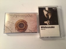 WHITESNAKE Self Titled, And Slide It In CASSETTE Lot Of 2