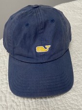 Vineyard Vines Navy Whale Performance Trucker Hat Cap Adjustable Buckle