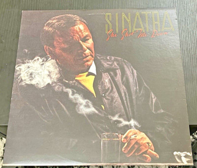 Frank Sinatra - She Shot Me Down VINYL LP, 1981 Reprise Records EX/EX