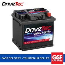 DriveTec Car Battery DM012 12V 45Ah 400A B13 L1 T1 Fits Vauxhall Corsa 1.2 i 16V