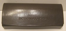 Brown Faux Leather BCBGMAXAZRIA Eyeglass CASE ONLY  Excellent Condition  