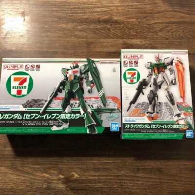 GUNPLA Gundam 1/144 Plastic Model Kit Japan Seven Eleven Limited
