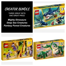 LEGO® Creator 3 in 1 Bundle 3 SETS 31058 + 31088 + 31125 *NEW FACTORY SEALED*