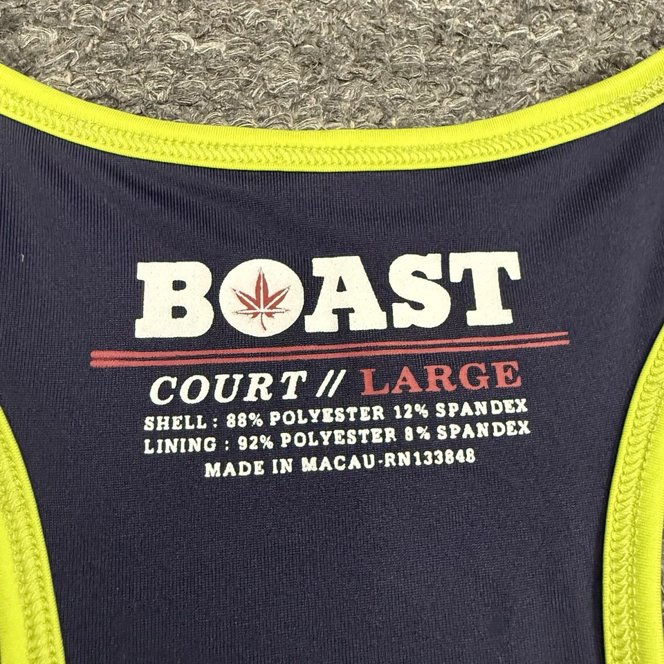 Vestido de cancha Boast para mujer grande azul atlético tenis pepinillo pelota squash plisado Foto 4 de 4