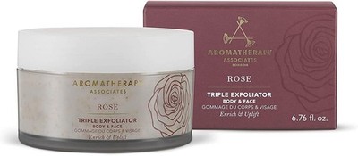 Aromatherapy Associates Rose Triple Peeling Körper & Gesicht 200ml NEU
