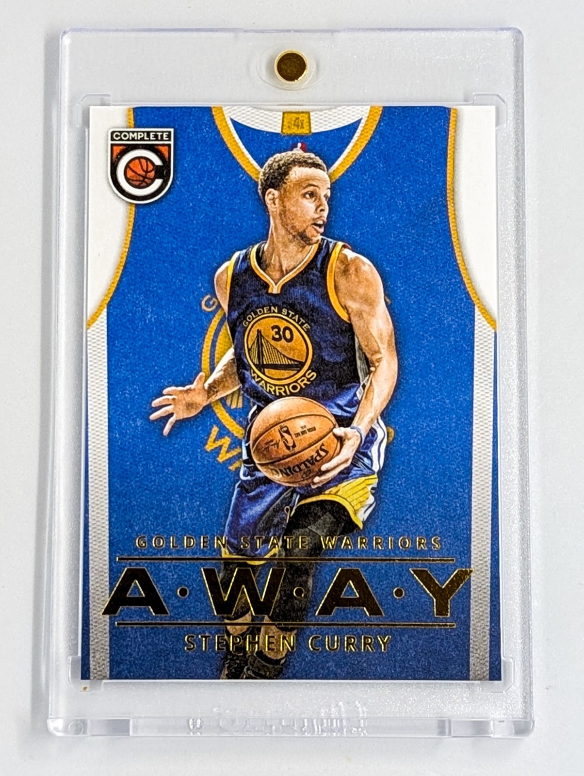 2015-16 Panini Complete Away #12 Stephen Curry Golden State Warriors