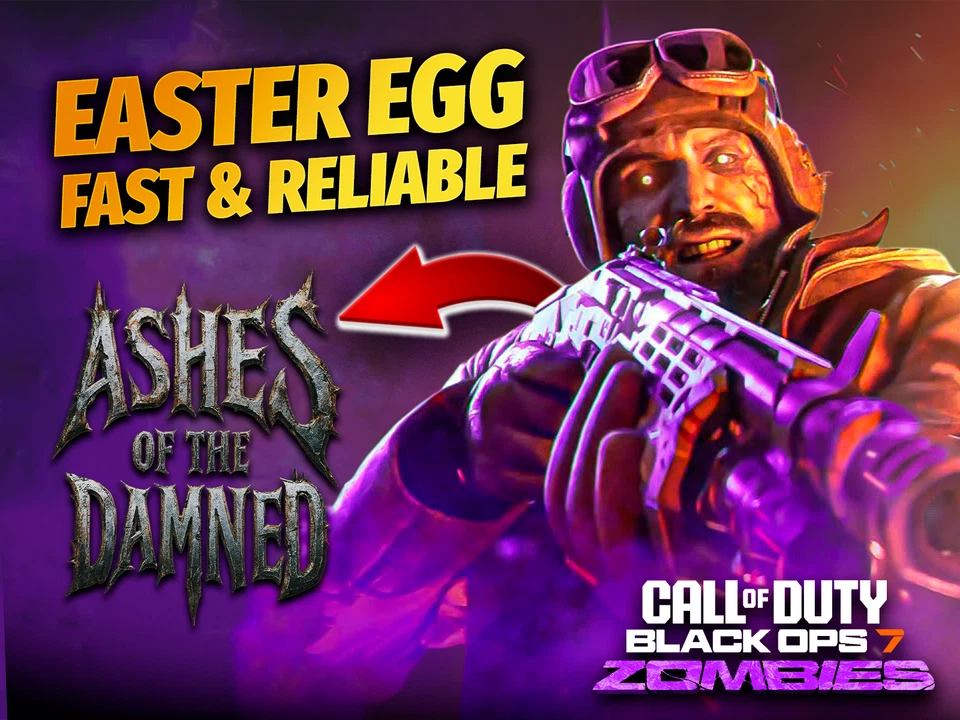 CALL OF DUTY BO7 Zombies Ashes Of The Damned Easter Egg Carry Service COD ZOMBIES BLACK OPS 7